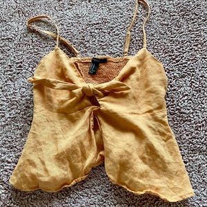 Forever 21 Orange Tank Top